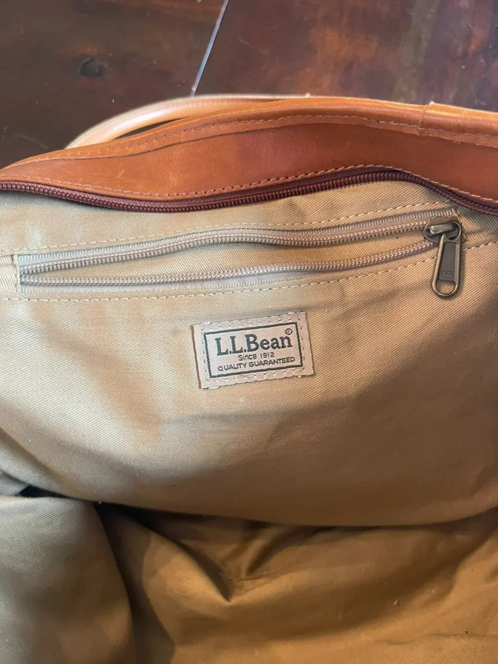 Vintage 90's  L.L.Bean Boat & Tote Bag - Picture 8 of 15